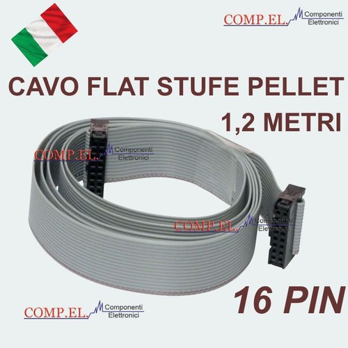 Kit cavo flat connettori - flat, 16