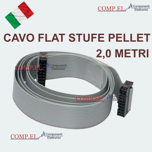 Kit cavo flat connettori - kit, 16