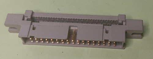 Connector pin 17x2 male - connector, 34