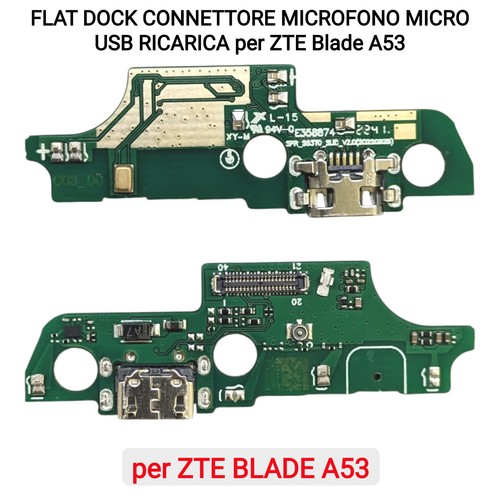 Flat dock connettore microfono - connettore,