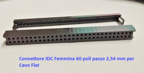 Connettore idc poli femmina - connettore, 60